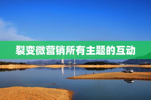 裂变微营销所有主题的互动 第1张 裂变微营销所有主题的互动 第1张