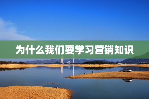 为什么我们要学习营销知识  第1张
