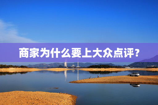 商家为什么要上大众点评？