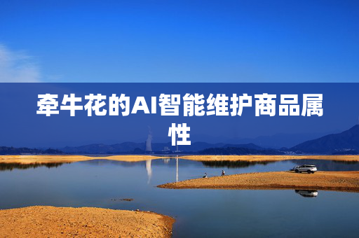 牵牛花的AI智能维护商品属性  第1张