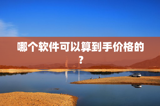哪个软件可以算到手价格的？