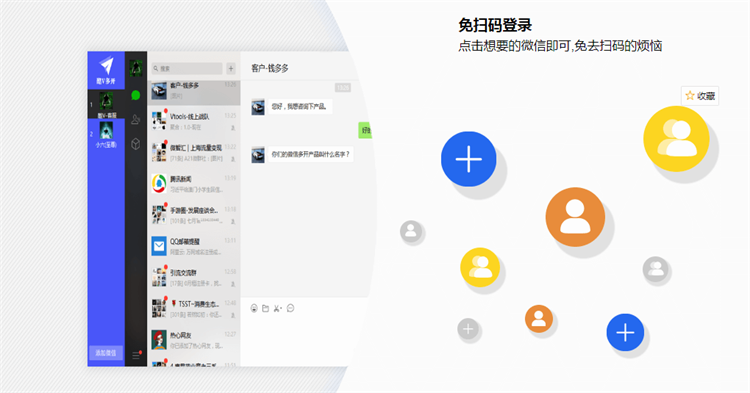 【第三方免费】PC端微信多开 高效管理多个微信 消息提示 免扫登录 第4张 【第三方免费】PC端微信多开 高效管理多个微信 消息提示 免扫登录 第4张